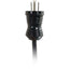 8FT 18AWG HSPTL 5-15P-C13 BLK  