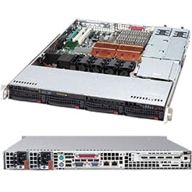 1U STANDARD SC815TQ W/REDUNDANT