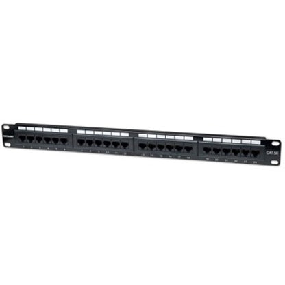 Intellinet Network Solutions 24-Port Rackmount Cat5e UTP 110/Krone Patch Panel 1U
