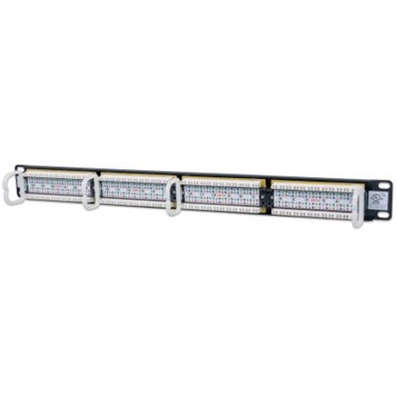 Intellinet Network Solutions 24-Port Rackmount Cat6 UTP 110/Krone Patch Panel 1U
