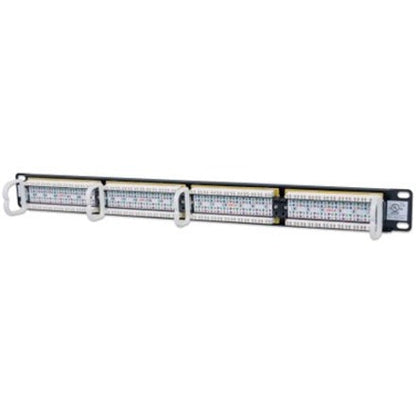 Intellinet Network Solutions 24-Port Rackmount Cat6 UTP 110/Krone Patch Panel 1U
