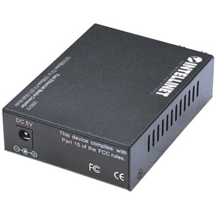 Intellinet Network Solutions Fast Ethernet RJ45 to ST Multi-Mode 1.24 miles (2 km) Media Converter