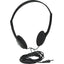 Manhattan Lightweight Stereo Headphones with Cushioned Earpads
