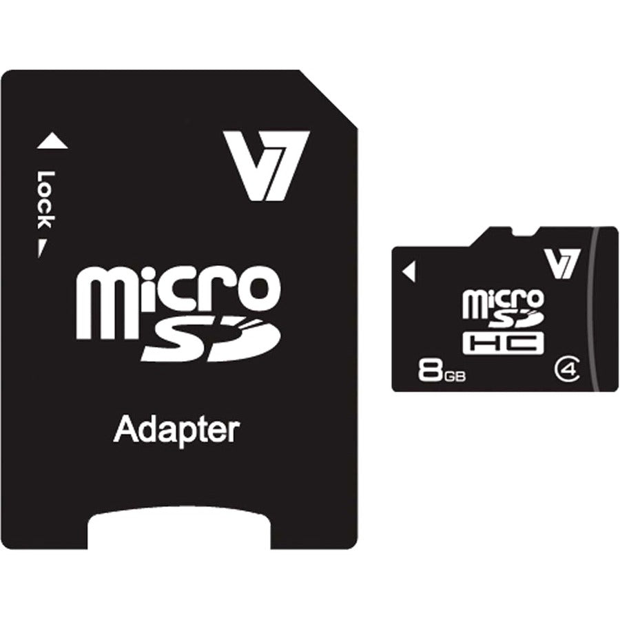 8GB MICRO SDHC CLASS4 W/SD     