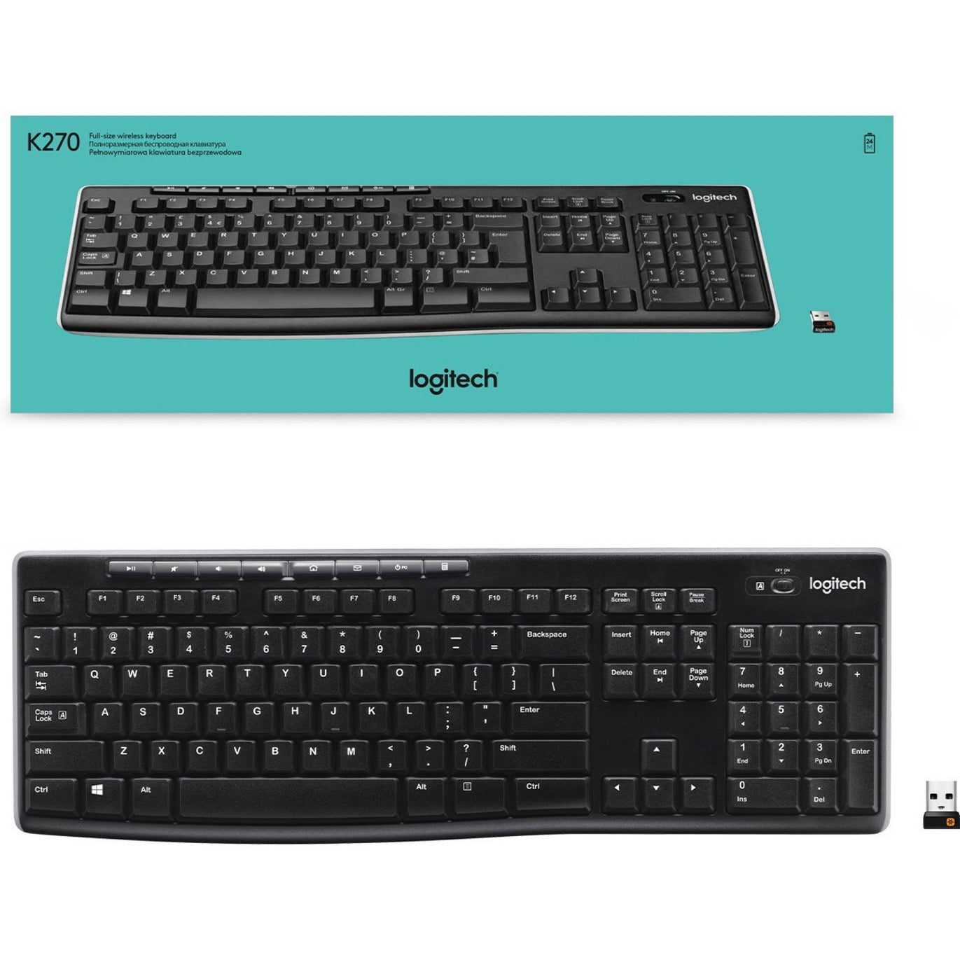 Logitech K270 Keyboard