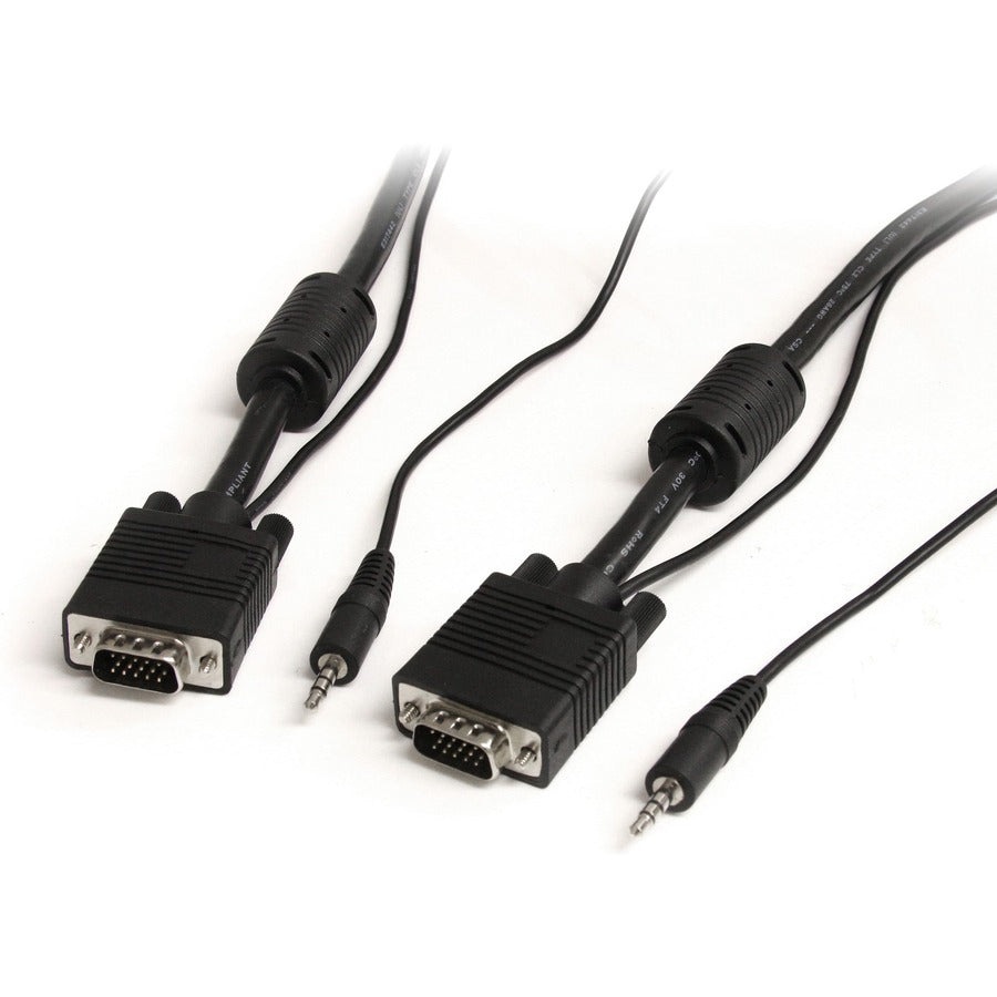 25FT VGA CABLE W/ AUDIO HD15   