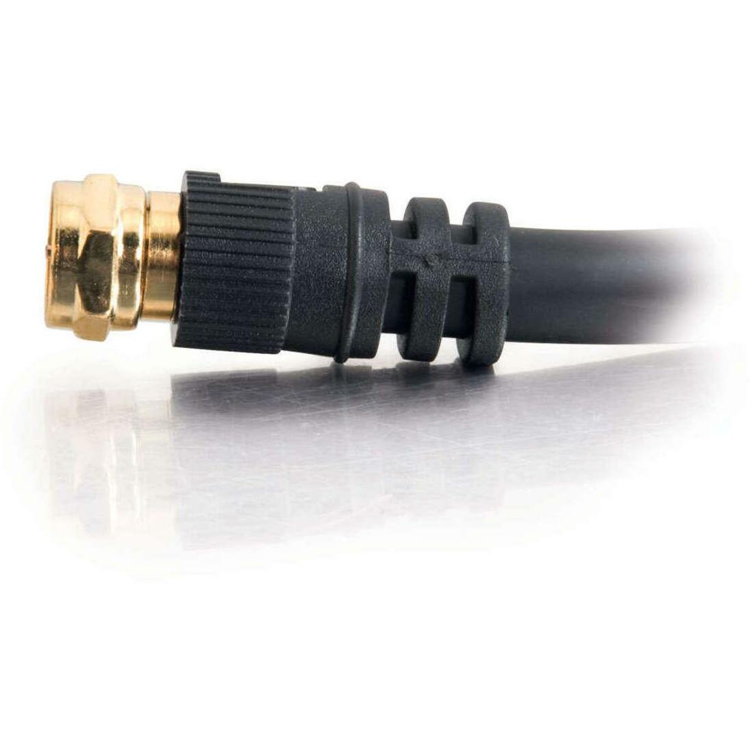 C2G 25ft Value Series F-Type RG6 Coaxial Video Cable