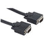 Manhattan SVGA HD15 Male to HD15 Female Monitor Cable 50' Black