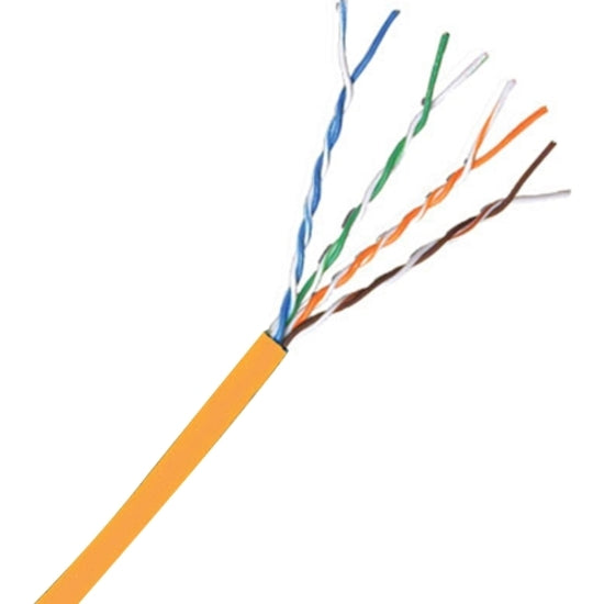 1000FT CAT5E ORANGE SOLID      