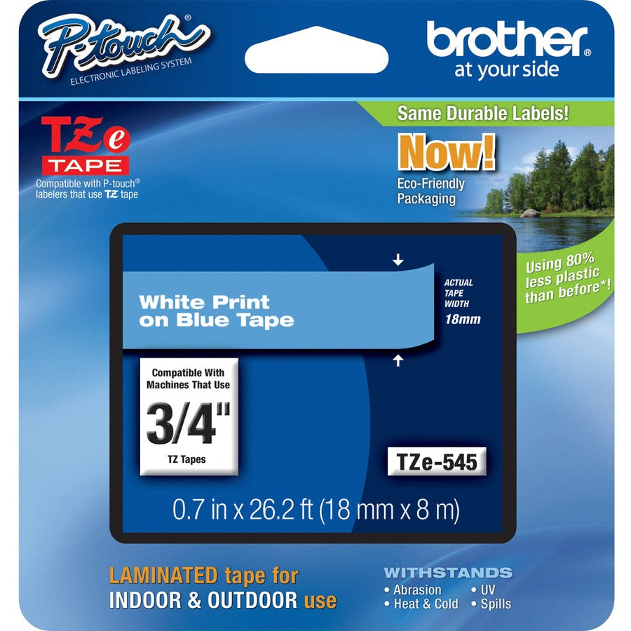 Brother P-Touch TZe Flat Surface Laminated Tape