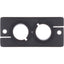 Kramer Wall Plate Insert - Dual Cable Pass-Through