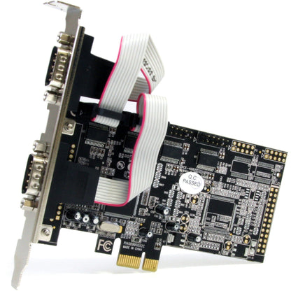 StarTech.com 4 Port PCIe Serial Adapter Card with 16550