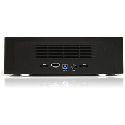 StarTech.com 4-Bay Hard Drive Duplicator and Eraser External HDD/SSD Cloner / Copier / Wiper Tool USB 3.0/eSATA to SATA Docking Station