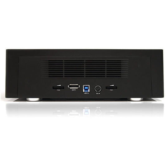 StarTech.com 4-Bay Hard Drive Duplicator and Eraser External HDD/SSD Cloner / Copier / Wiper Tool USB 3.0/eSATA to SATA Docking Station
