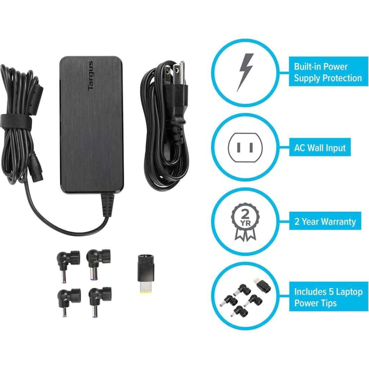 Targus 90W AC Universal Laptop Charger