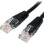 StarTech.com 10ft Black Molded Cat5e UTP Patch Cable-0