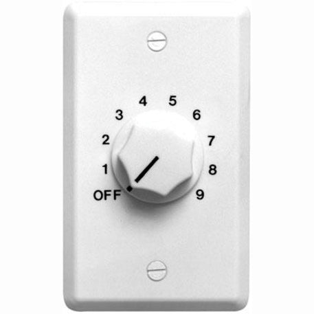 Speco 50W 70/25 Volt Wall Plate Volume Control White