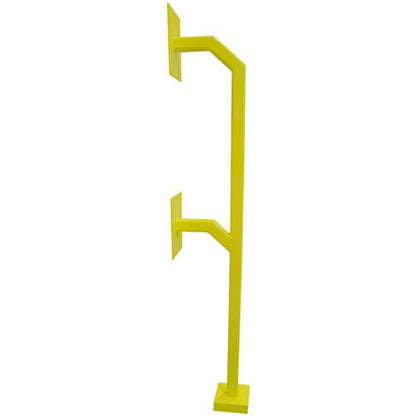 Talkaphone ETP-GP-D Mounting Pedestal for Emergency Phone Access Control Device Call Station Mounting Box - Safety Yellow