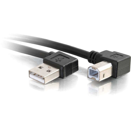 1M RIGHT ANGLED A TO B M/M USB 