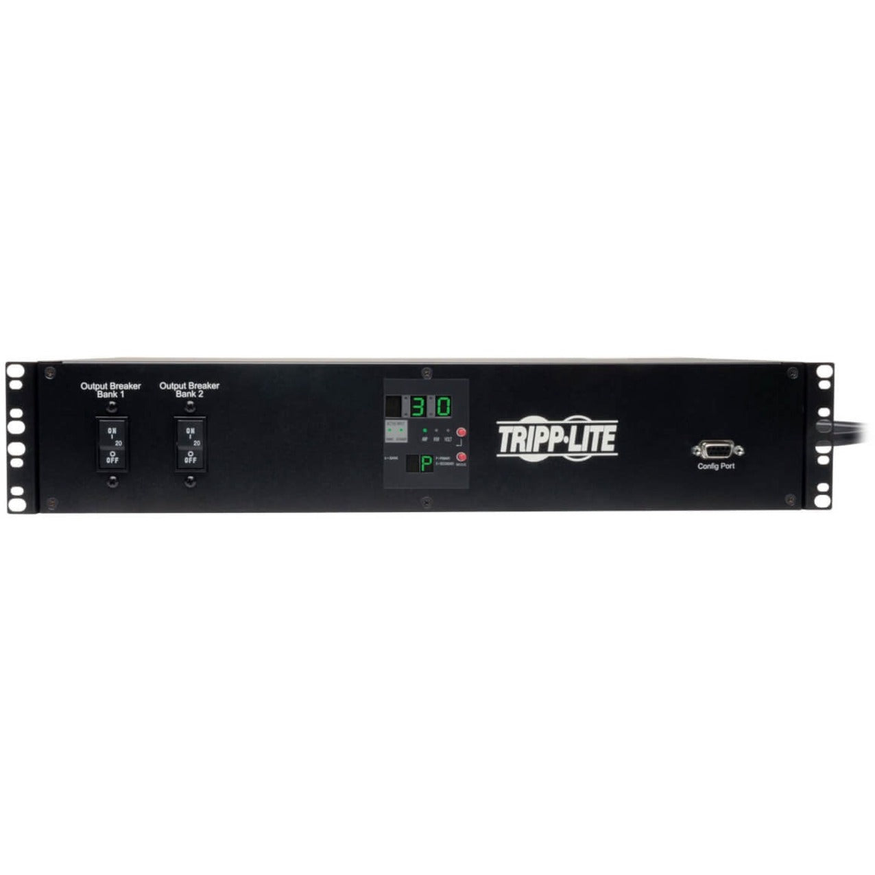 Tripp Lite PDU Metered ATS 208V / 240V 30A 16 C13; 2 C19; 1 L6-30R 2URM