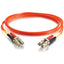 C2G-2m LC-LC 62.5/125 OM1 Duplex Multimode Fiber Optic Cable (TAA Compliant) - Orange