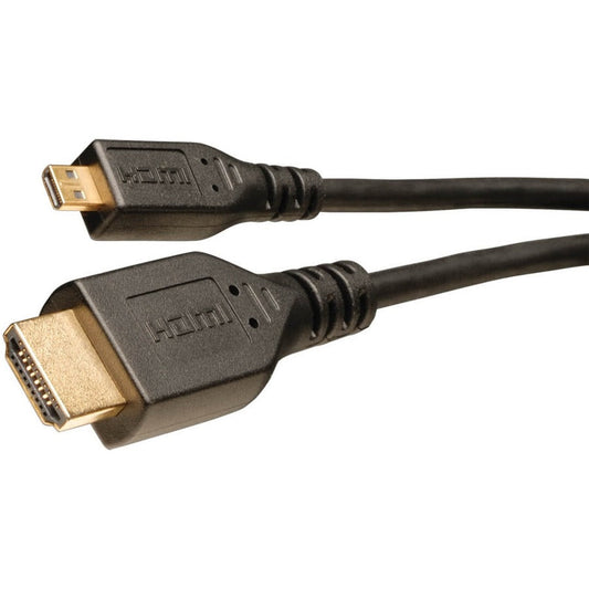 Tripp Lite HDMI to Micro HDMI Cable with Ethernet Digital Video with Audio Adapter (M/M) 6 ft. (1.83 m)