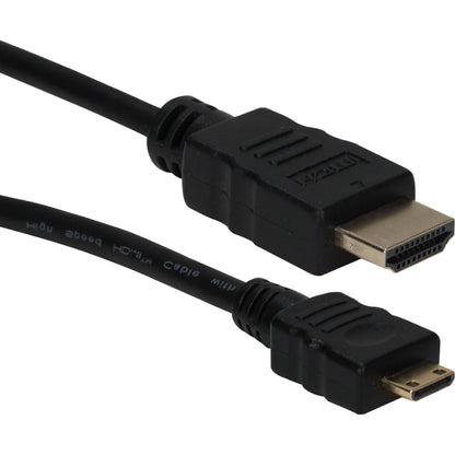 QVS High Speed HDMI to Mini HDMI with Ethernet 1080p HD Camera Cable