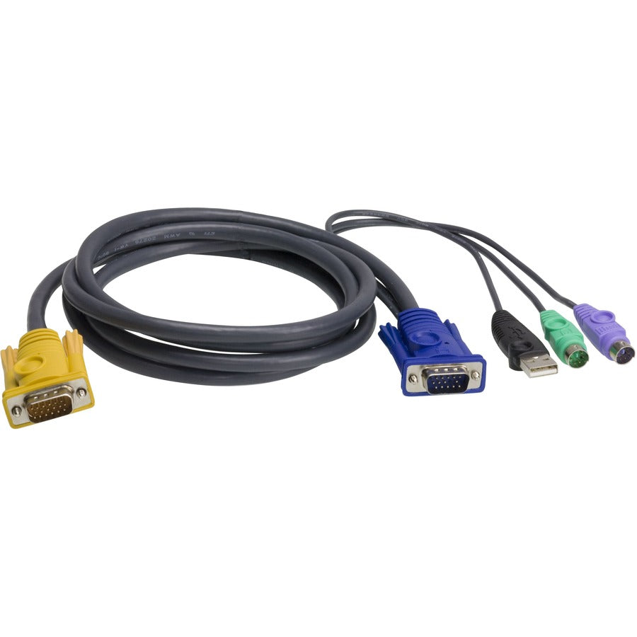 6FT PS2/USB COMBO KVM CABLE FOR