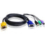 10FT PS2/USB COMBO KVM CABLE   