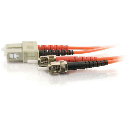 C2G-3m SC-ST 62.5/125 OM1 Duplex Multimode Fiber Optic Cable (TAA Compliant) - Orange