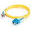 C2G-10m SC-ST 9/125 OS1 Duplex Singlemode Fiber Optic Cable (TAA Compliant) - Yellow