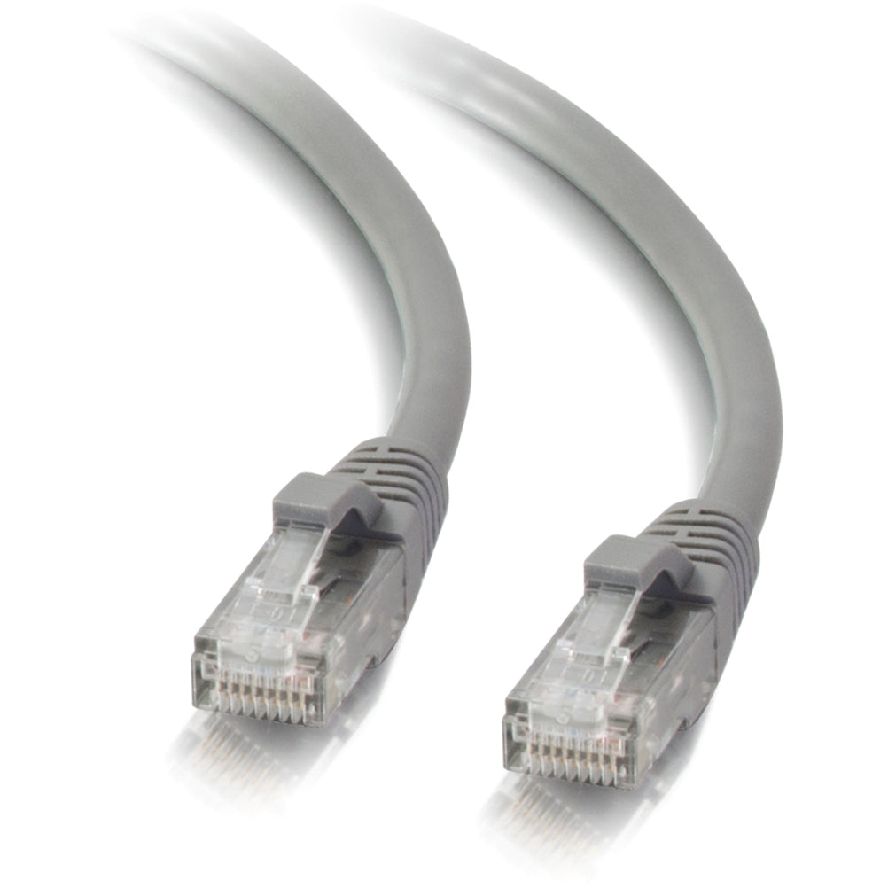 C2G 15ft Cat5e Snagless Unshielded (UTP) Network Patch Ethernet Cable-Gray