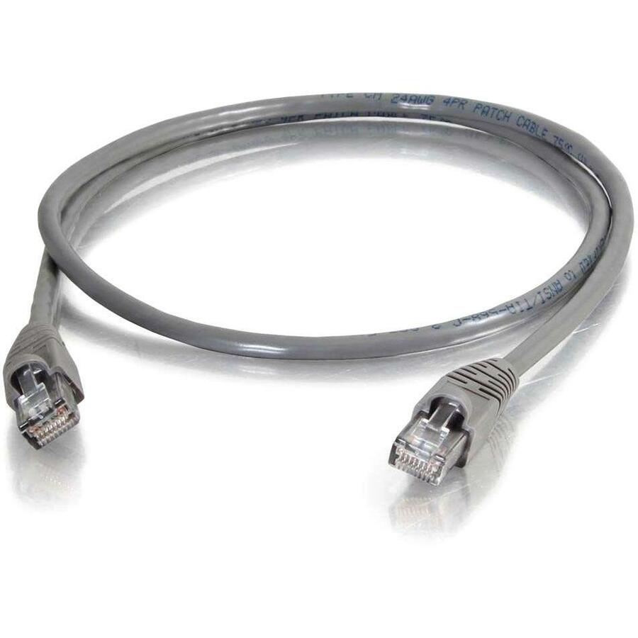 C2G-75ft Cat5e Snagless Unshielded (UTP) Network Patch Cable (TAA Compliant) - Gray