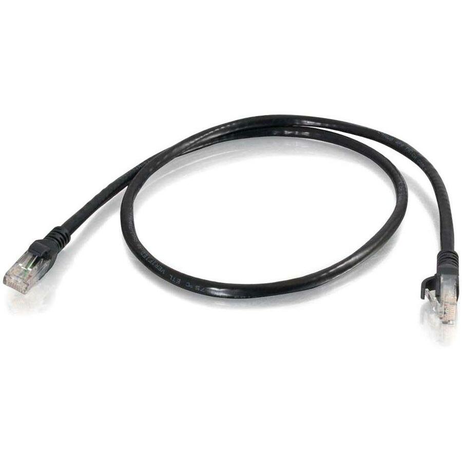 C2G 14 ft Cat6 Snagless Unshielded (UTP) Network Patch Cable (TAA) - Black