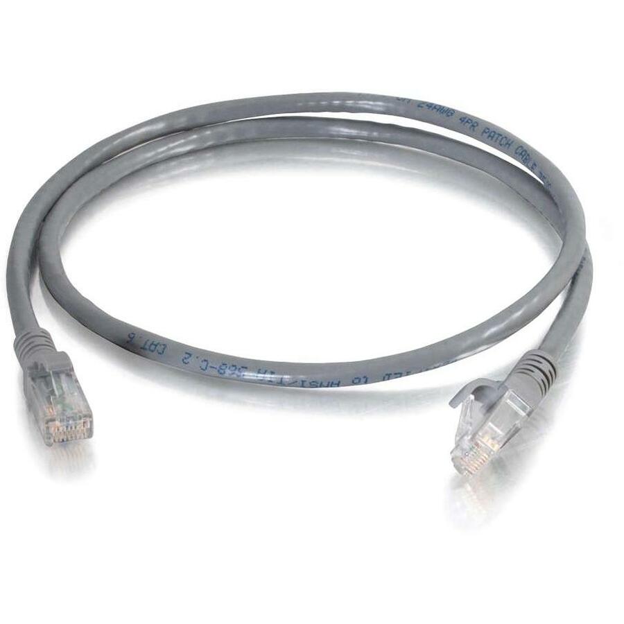 C2G 5 ft Cat6 Snagless UTP Unshielded Network Patch Cable (TAA) - Gray