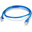 C2G 1 ft Cat6 Snagless UTP Unshielded Network Patch Cable (TAA) - Blue