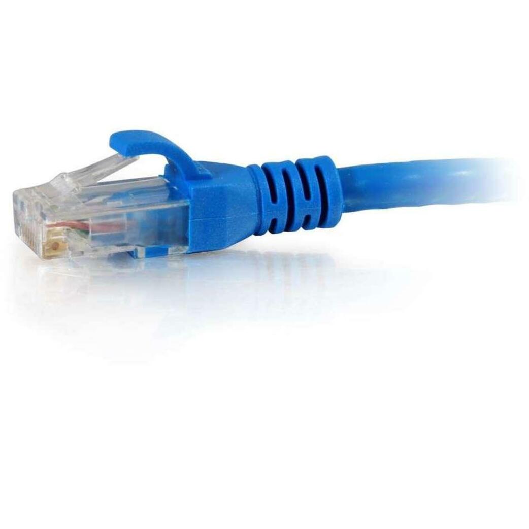 C2G 1 ft Cat6 Snagless UTP Unshielded Network Patch Cable (TAA) - Blue