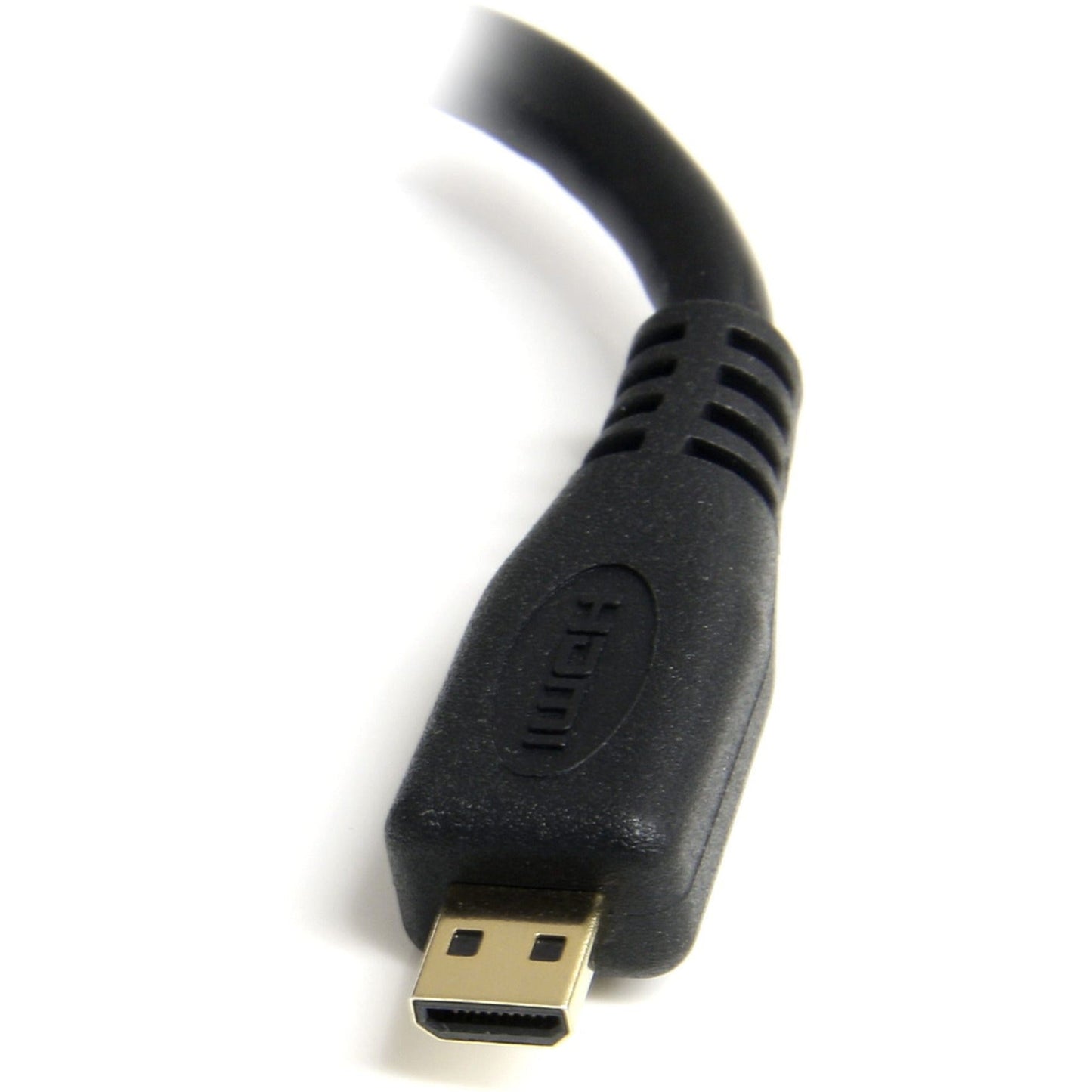 StarTech.com Micro HDMI to HDMI Adapter Dongle 4K High Speed Micro HDMI to HDMI Converter Micro HDMI Type-D Device to HDMI TV/Display