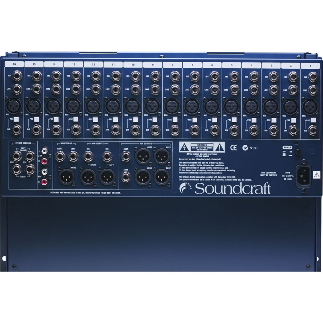 Harman GB2R-16 Audio Mixer