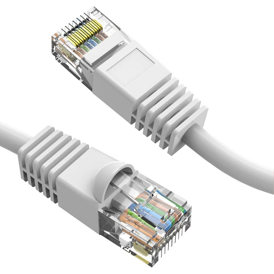 1FT CAT6 WHITE 550MHZ MOLDED   