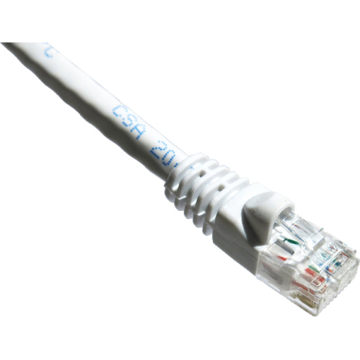 Axiom 1FT CAT6 550mhz Patch Cable Molded Boot (White)