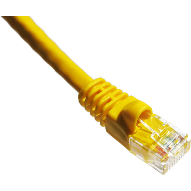 Axiom 1FT CAT6 550mhz Patch Cable Molded Boot (Yellow)