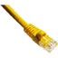 1FT CAT6 YELLOW MOLDED BOOT    