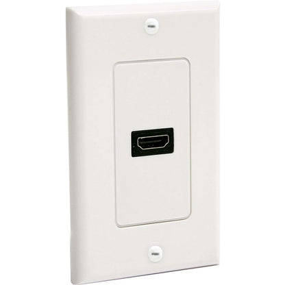 StarTech.com Single Outlet Female HDMI&reg; Wall Plate White