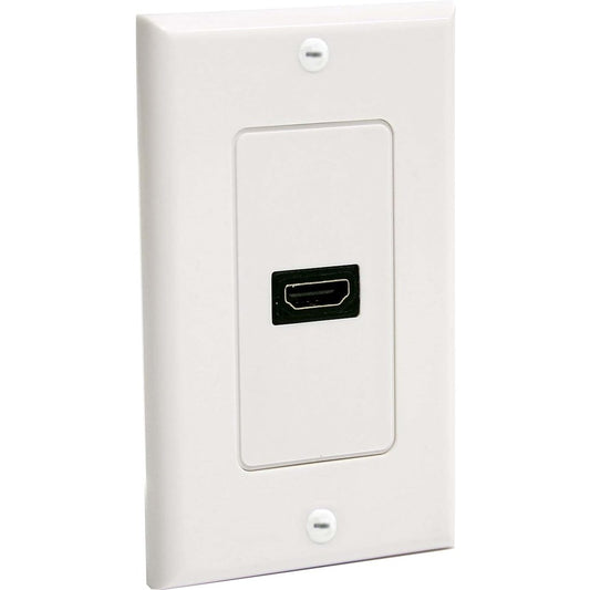 StarTech.com Single Outlet Female HDMI&reg; Wall Plate White