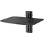 SINGLE AV WALL SHELF WITH GLASS