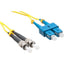 1M FIBER OPTIC SMF SC/ST DUPLEX