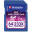 Verbatim 64GB 233X Pro SDXC Memory Card UHS-1 Class 10