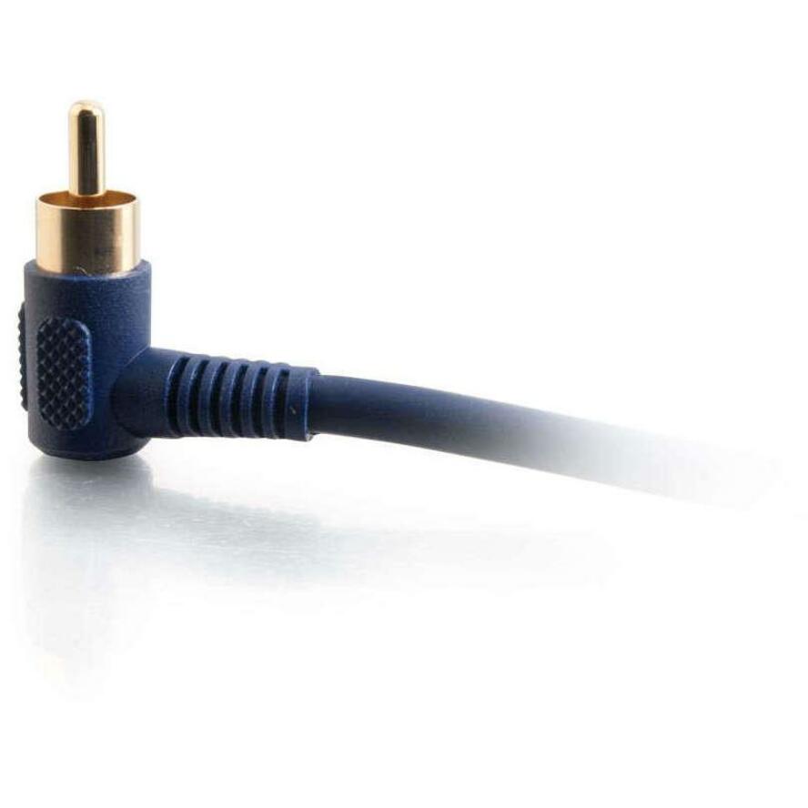 C2G 12ft Velocity Right Angled Subwoofer Cable