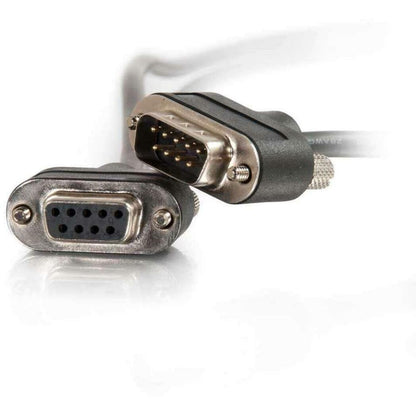 C2G 25ft CMG-Rated DB9 Low Profile Null Modem M-F